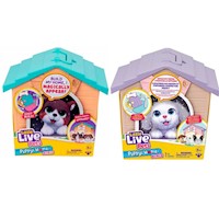 Little Live Pets Playset Perritos Sorpresa Con Casa Armable